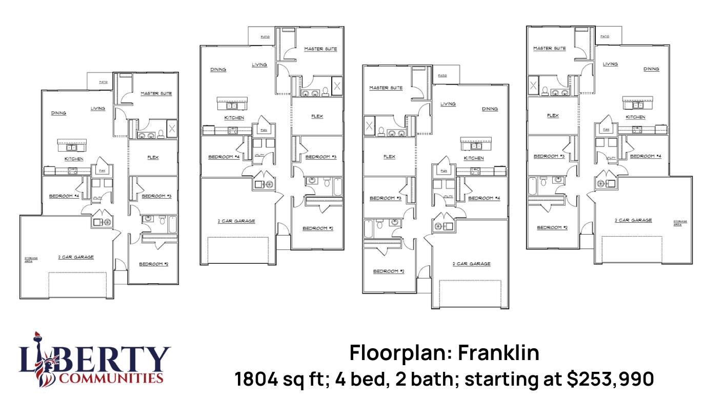 Franklin A/B layouts Liberty Communities